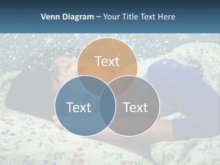 Caucasian Elderly Portrait PowerPoint Template