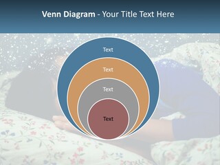 Caucasian Elderly Portrait PowerPoint Template