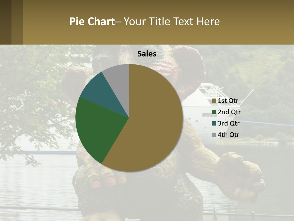 Ocean Retired Caucasian PowerPoint Template