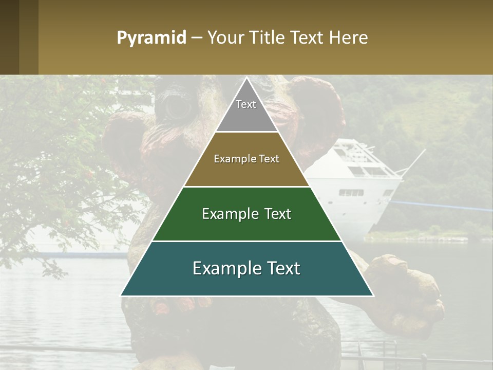 Ocean Retired Caucasian PowerPoint Template