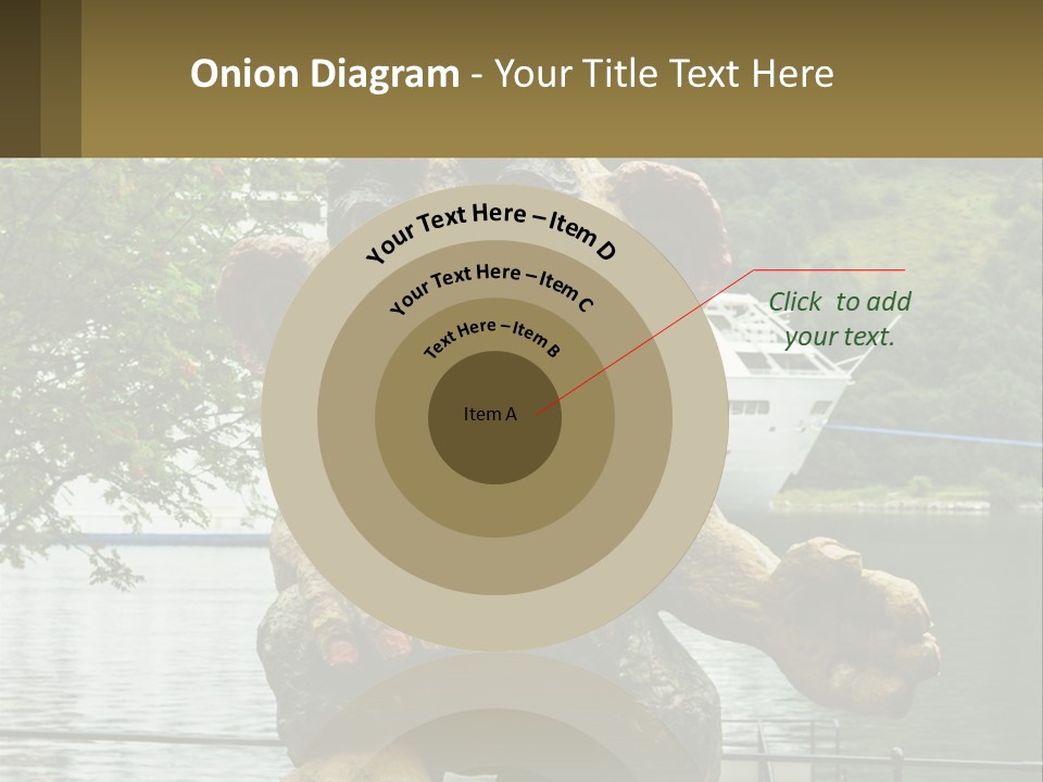 Ocean Retired Caucasian PowerPoint Template