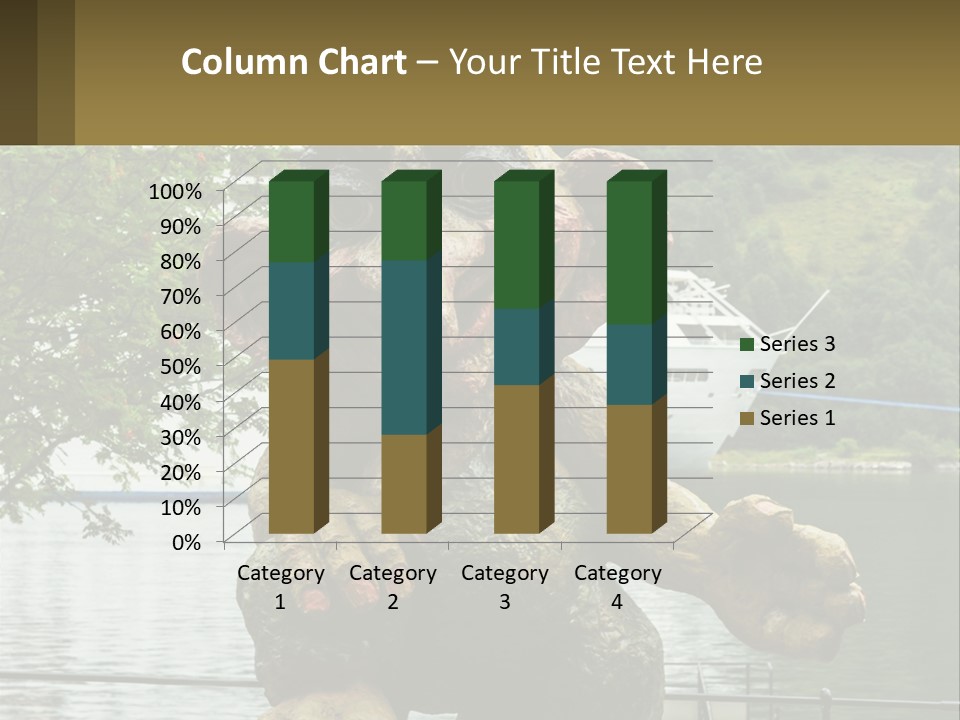 Ocean Retired Caucasian PowerPoint Template