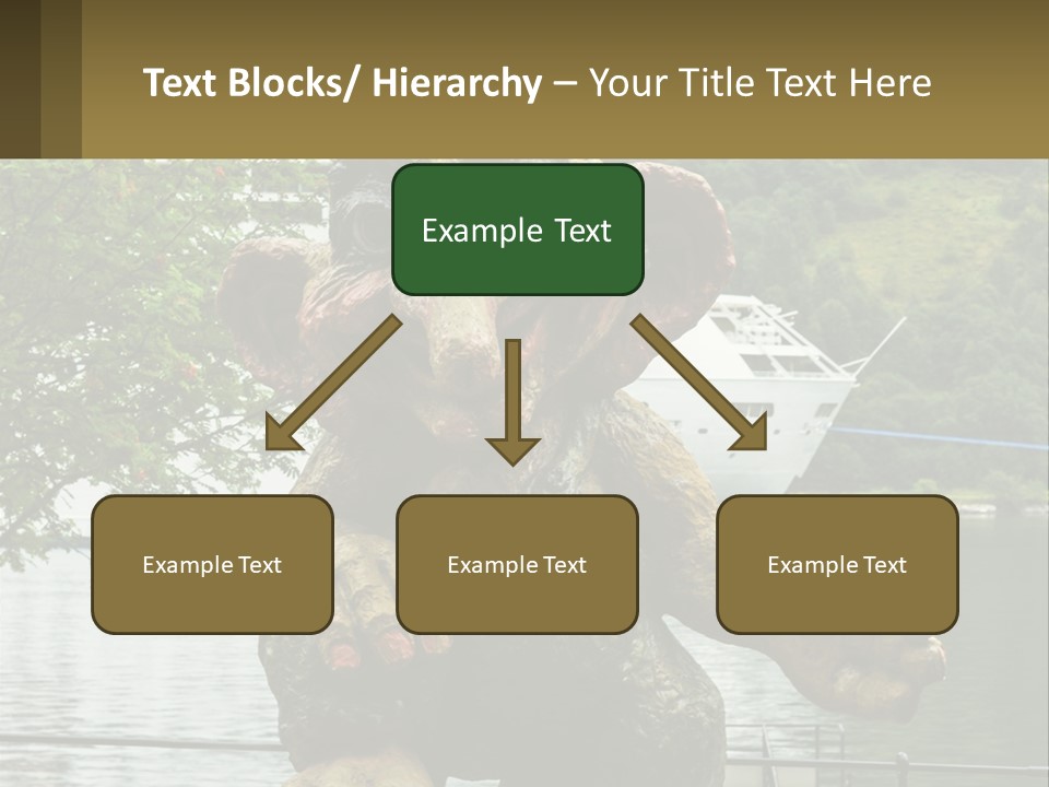 Ocean Retired Caucasian PowerPoint Template