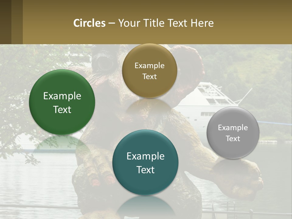 Ocean Retired Caucasian PowerPoint Template