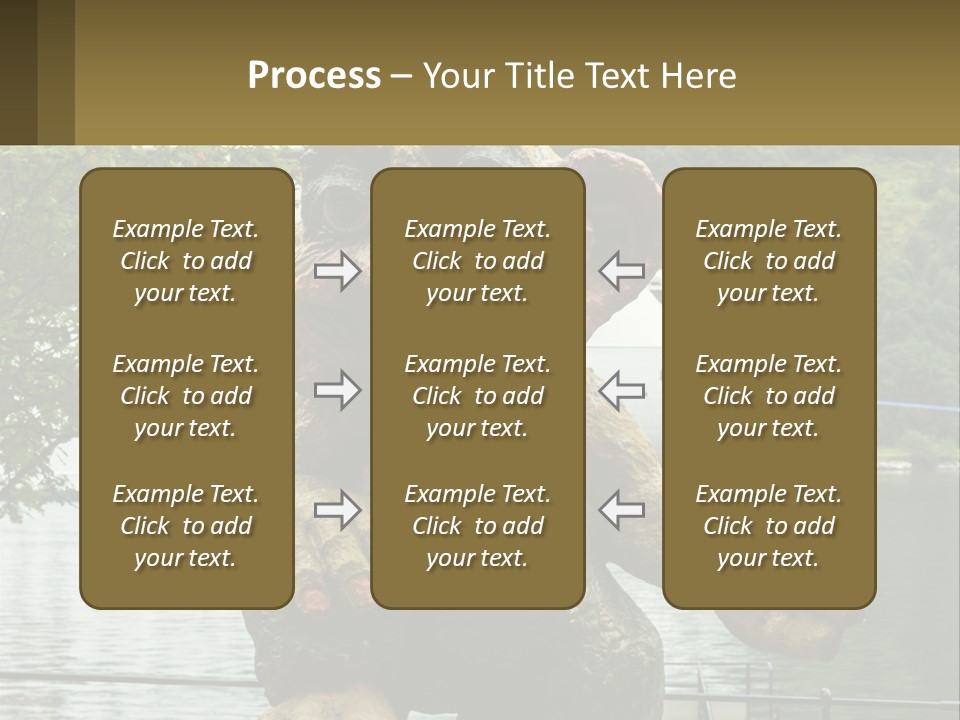 Ocean Retired Caucasian PowerPoint Template