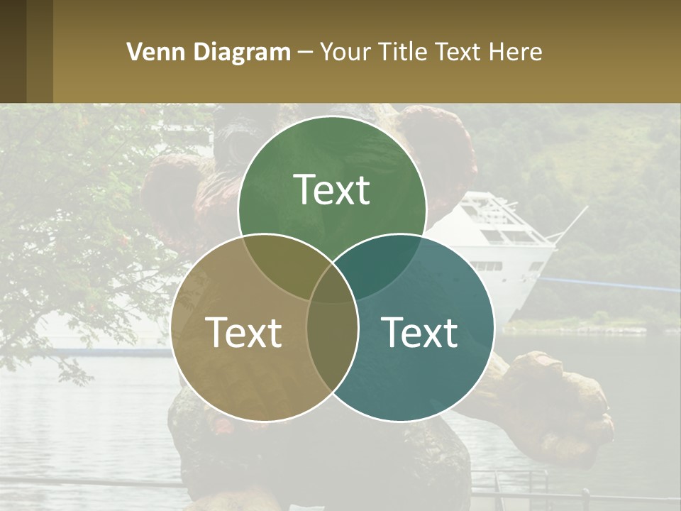 Ocean Retired Caucasian PowerPoint Template