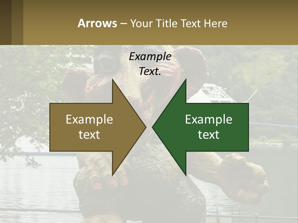 Ocean Retired Caucasian PowerPoint Template