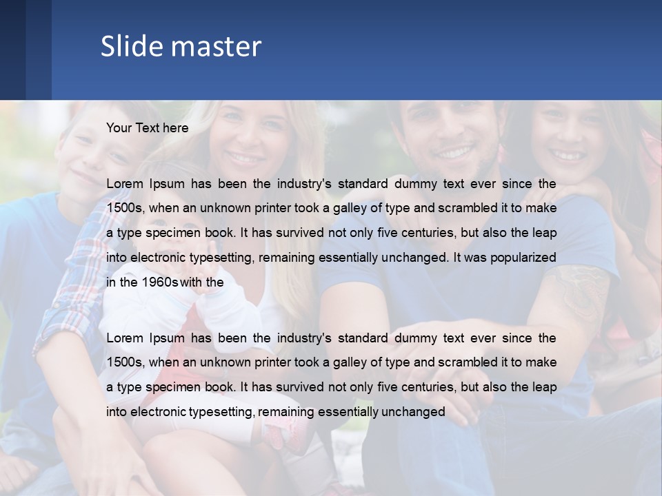 Old Sea Lifestyle PowerPoint Template