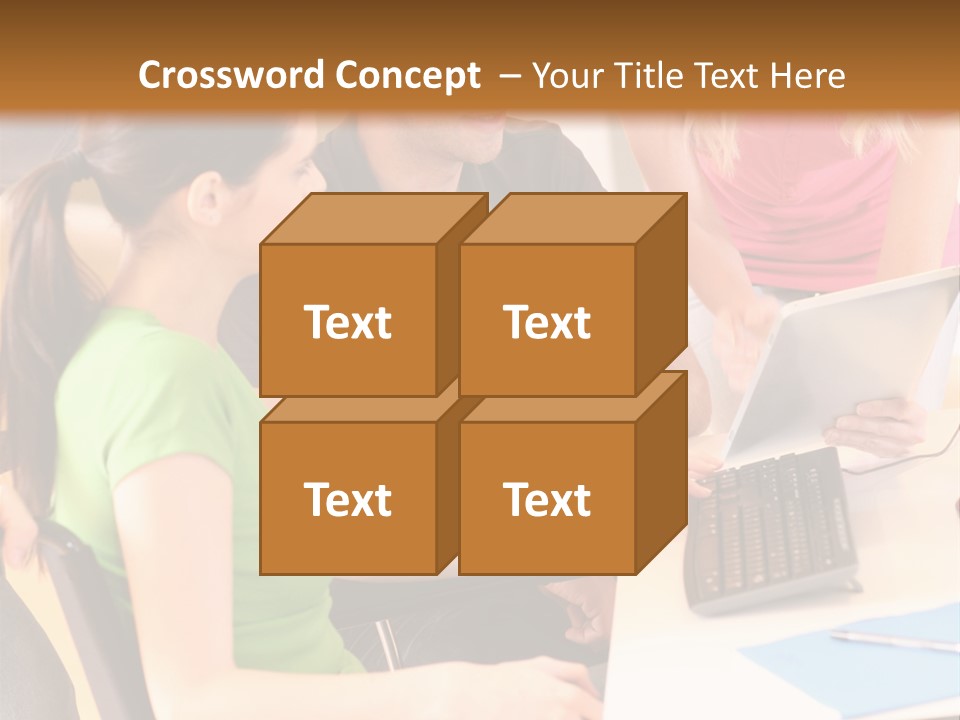 Old Ocean Woman PowerPoint Template