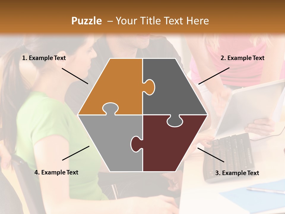 Old Ocean Woman PowerPoint Template