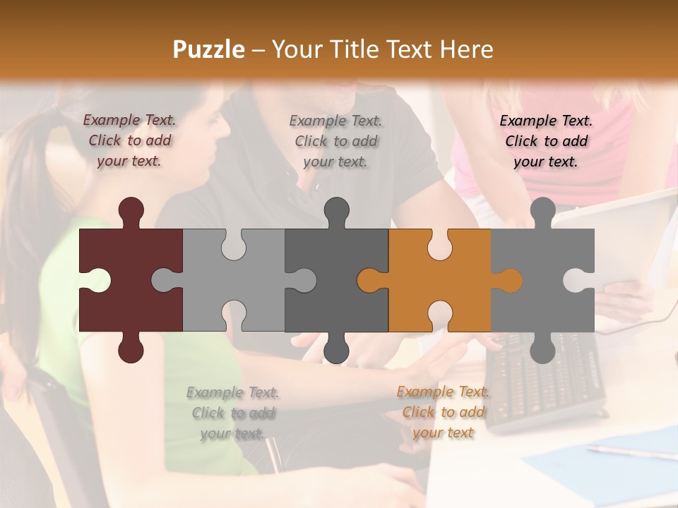 Old Ocean Woman PowerPoint Template