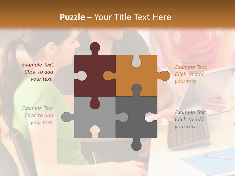 Old Ocean Woman PowerPoint Template