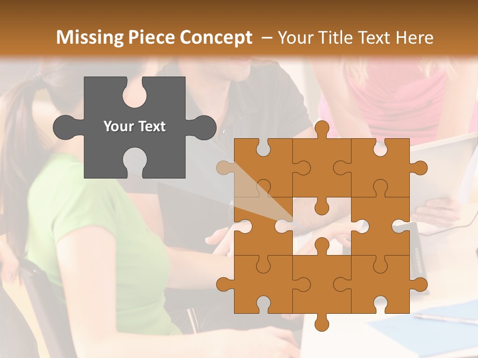 Old Ocean Woman PowerPoint Template