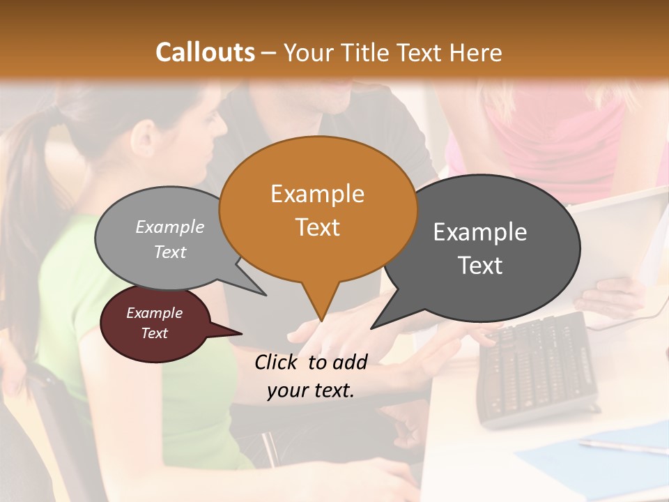 Old Ocean Woman PowerPoint Template