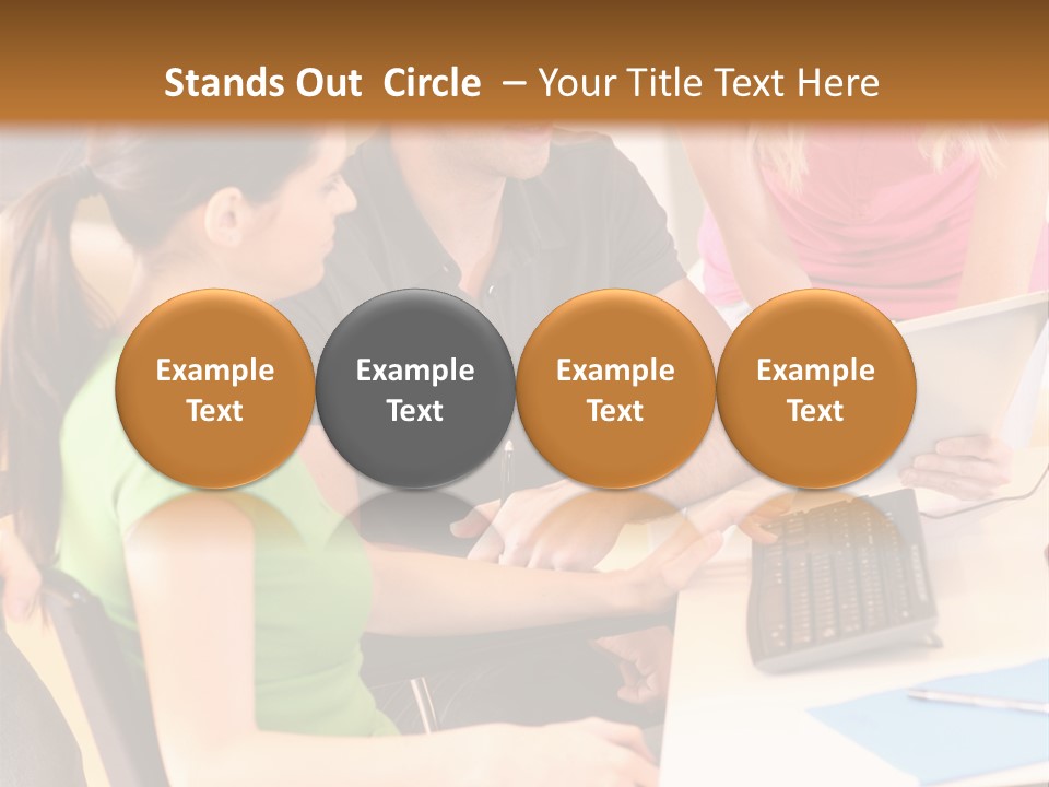 Old Ocean Woman PowerPoint Template