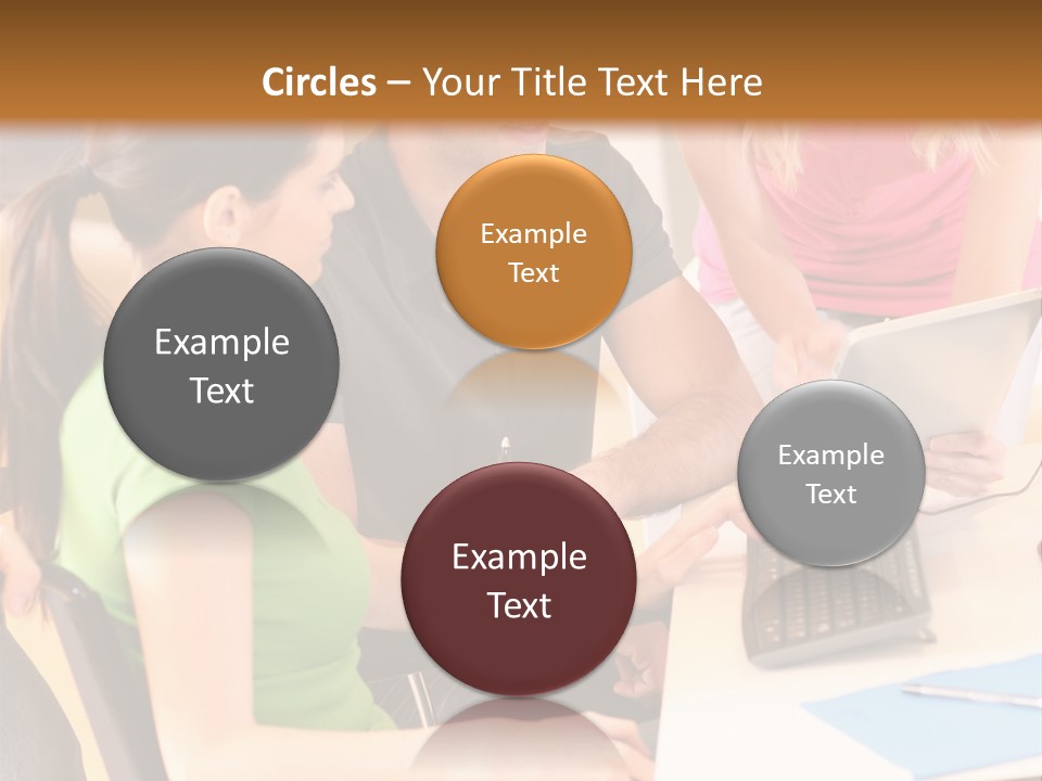 Old Ocean Woman PowerPoint Template