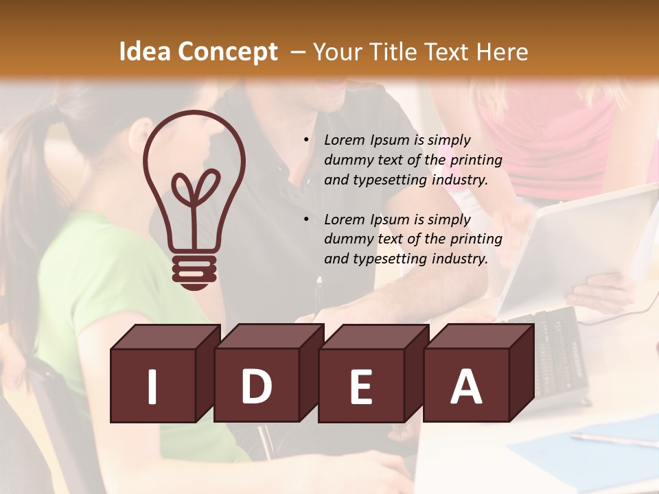 Old Ocean Woman PowerPoint Template