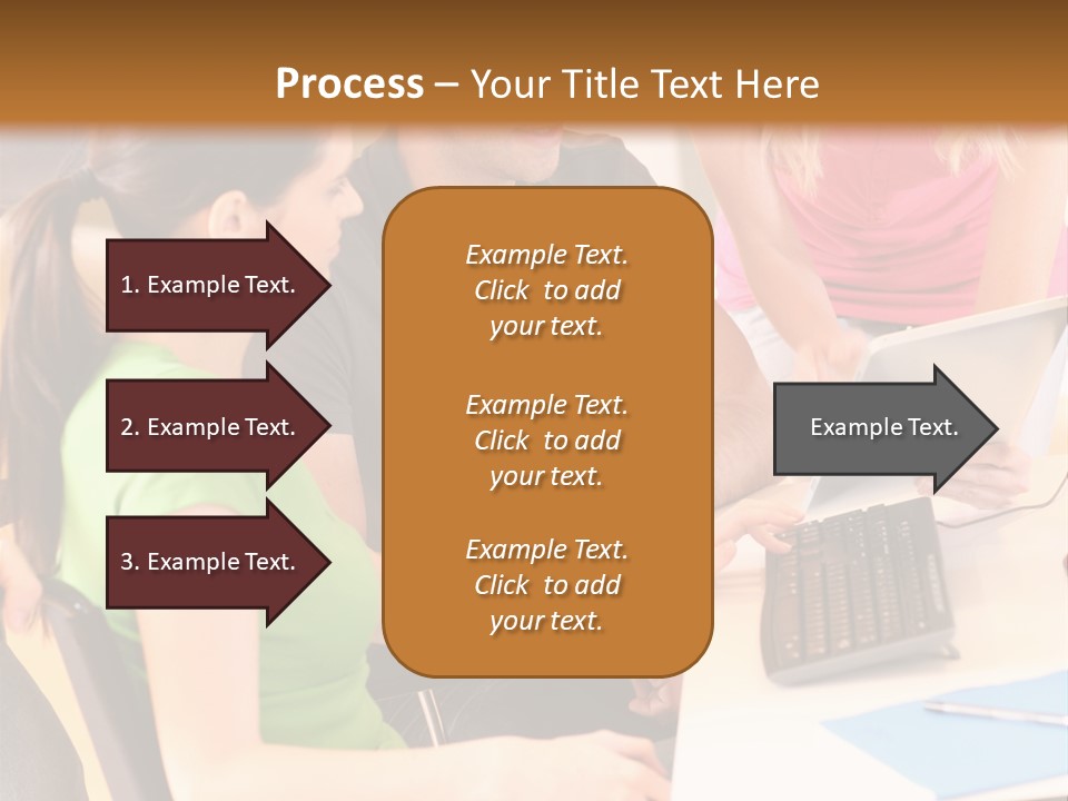 Old Ocean Woman PowerPoint Template