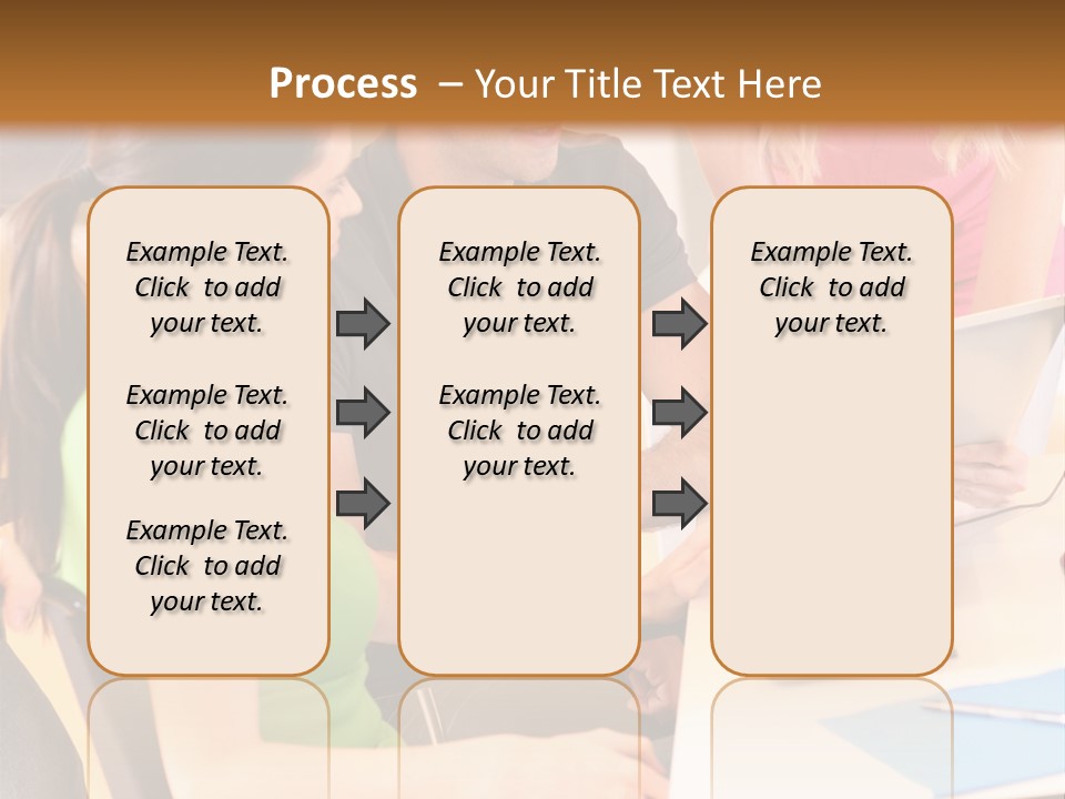 Old Ocean Woman PowerPoint Template