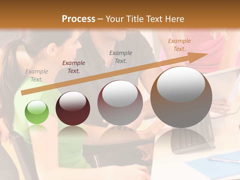 Old Ocean Woman PowerPoint Template