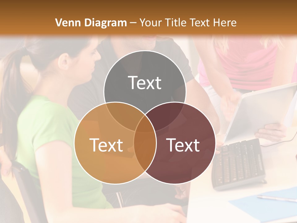 Old Ocean Woman PowerPoint Template