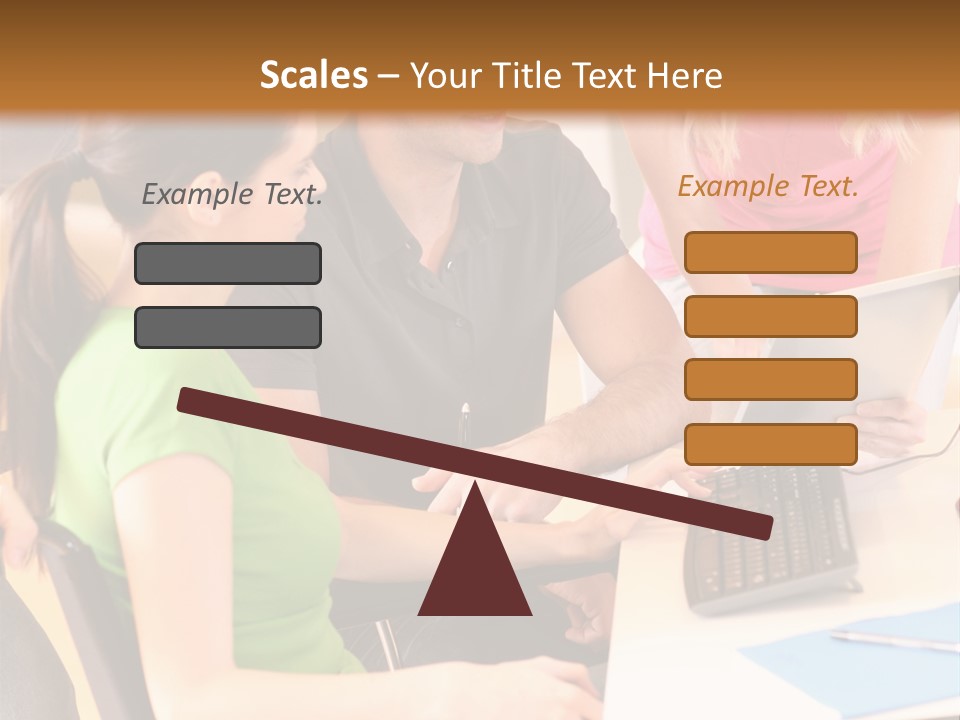 Old Ocean Woman PowerPoint Template