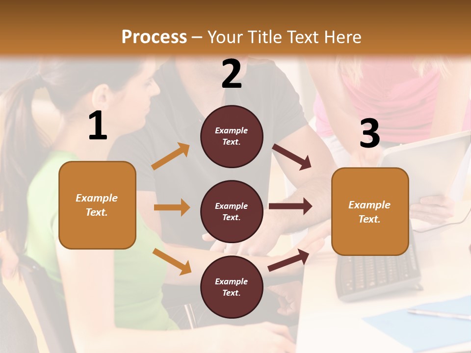 Old Ocean Woman PowerPoint Template