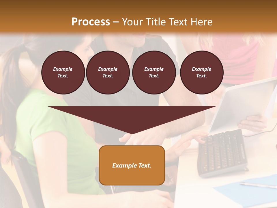 Old Ocean Woman PowerPoint Template