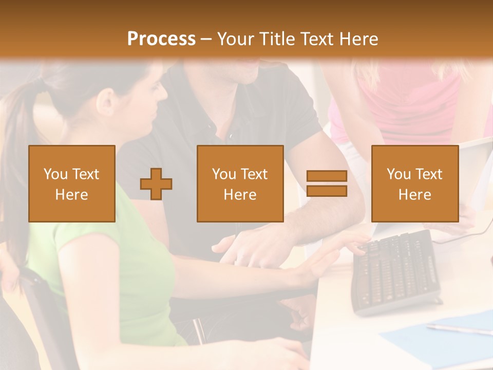 Old Ocean Woman PowerPoint Template