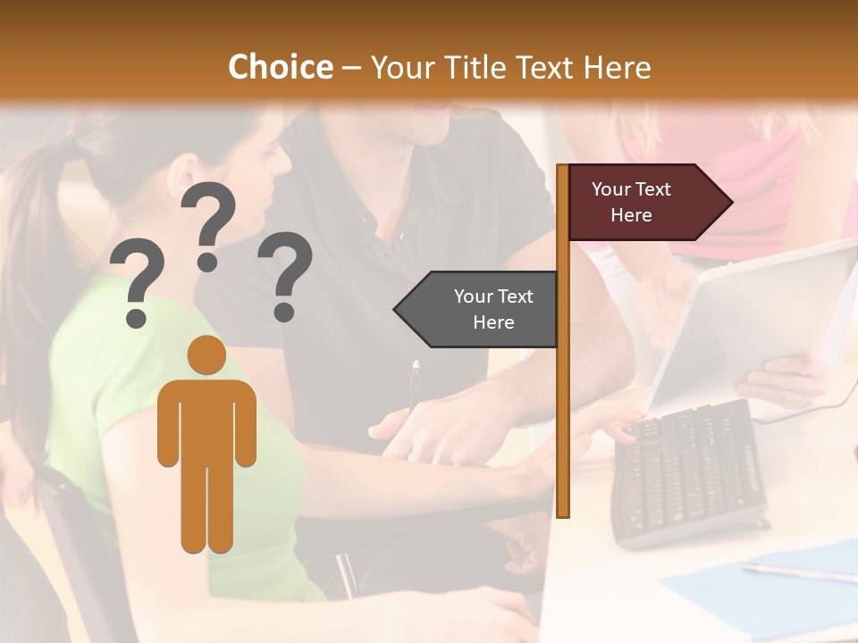 Old Ocean Woman PowerPoint Template