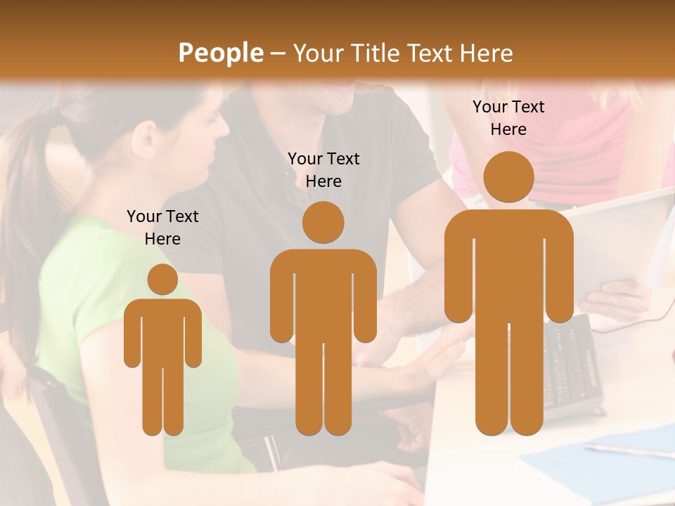 Old Ocean Woman PowerPoint Template