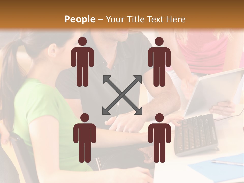 Old Ocean Woman PowerPoint Template