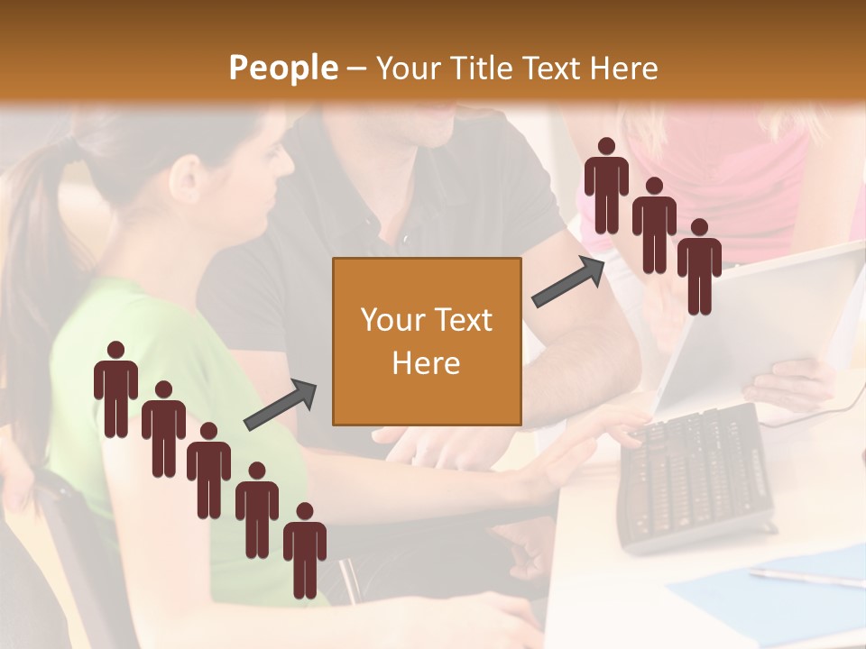 Old Ocean Woman PowerPoint Template