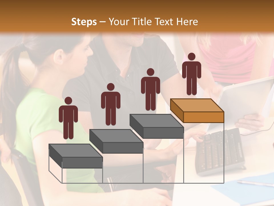 Old Ocean Woman PowerPoint Template