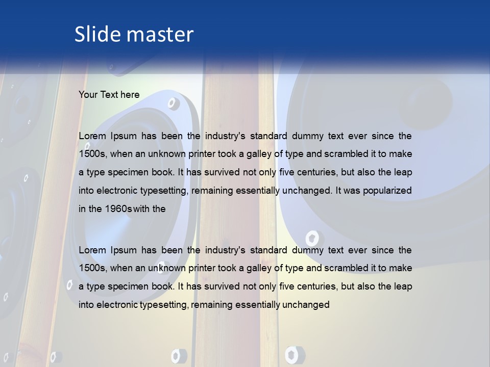 Ocean Sand Daughter PowerPoint Template