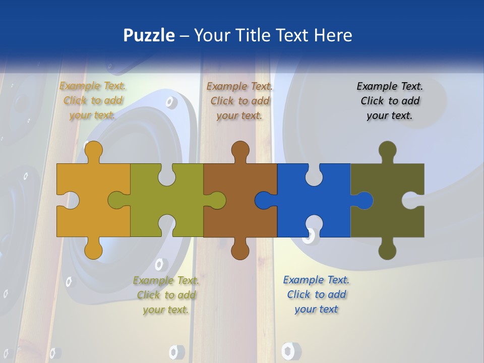 Ocean Sand Daughter PowerPoint Template