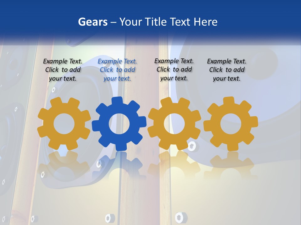 Ocean Sand Daughter PowerPoint Template