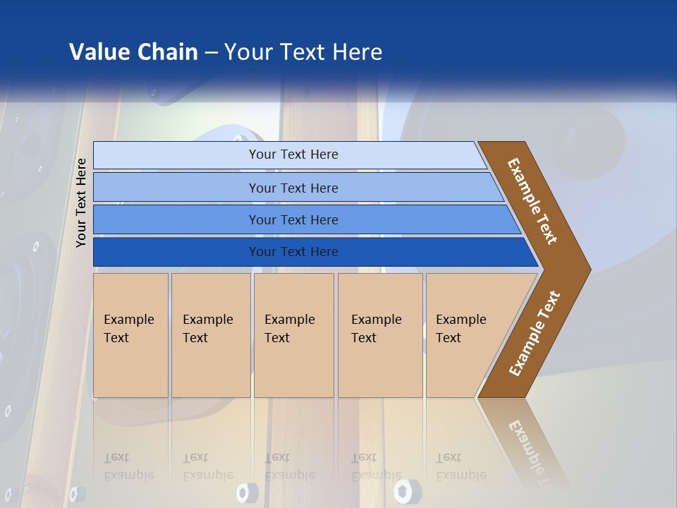 Ocean Sand Daughter PowerPoint Template