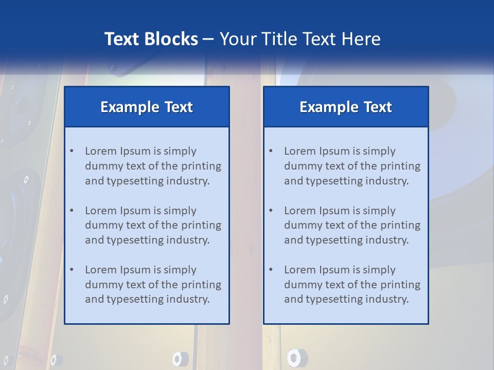 Ocean Sand Daughter PowerPoint Template