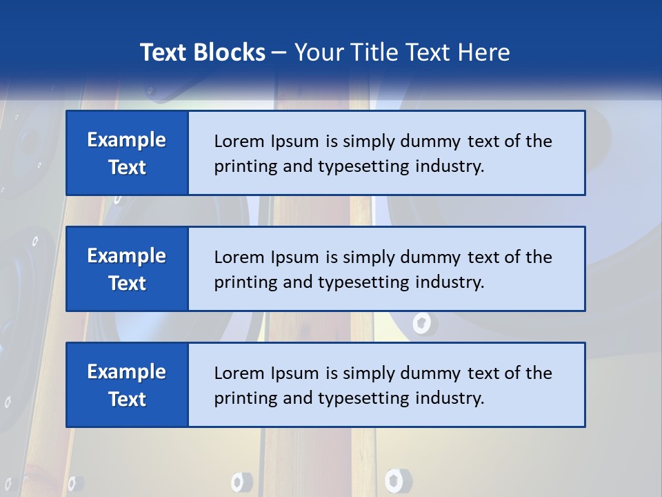 Ocean Sand Daughter PowerPoint Template