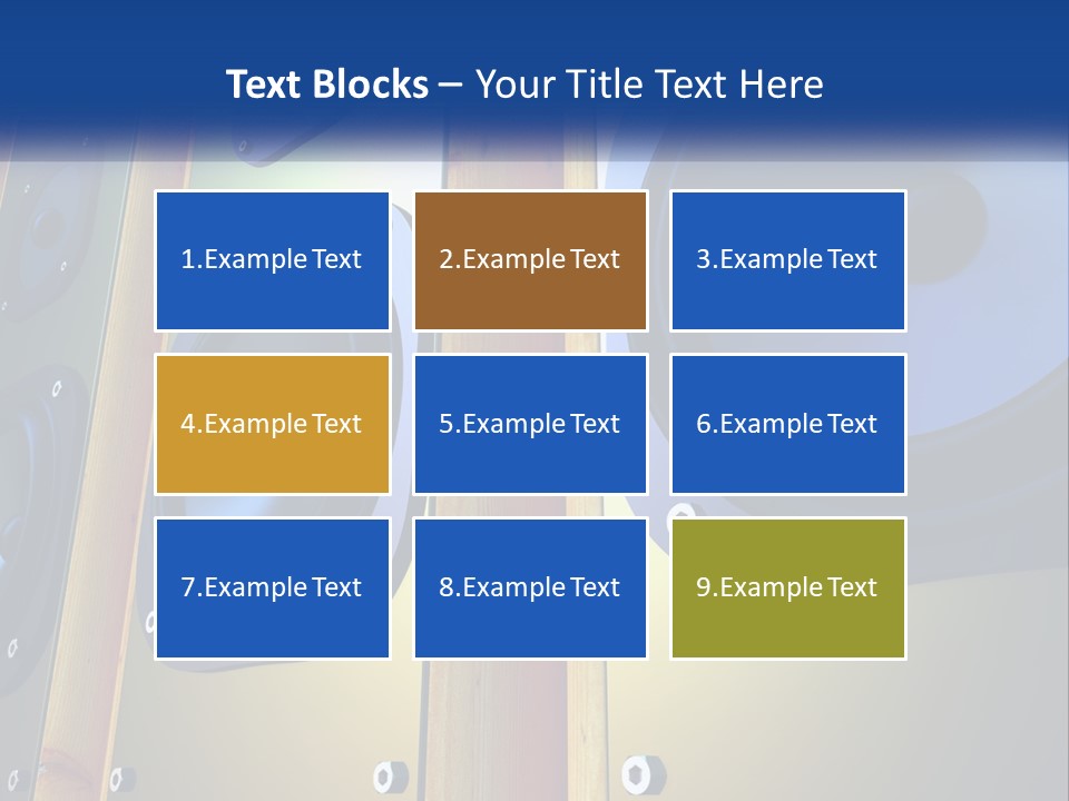 Ocean Sand Daughter PowerPoint Template