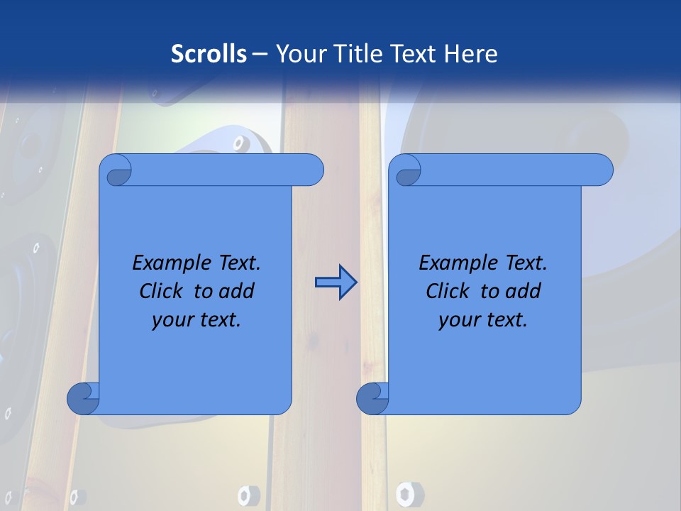 Ocean Sand Daughter PowerPoint Template