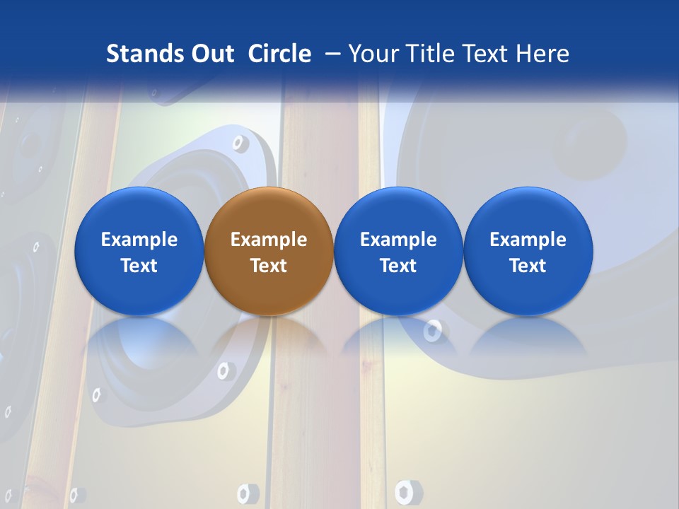 Ocean Sand Daughter PowerPoint Template