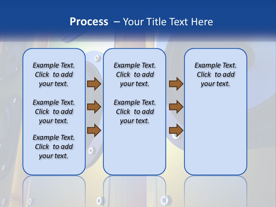 Ocean Sand Daughter PowerPoint Template