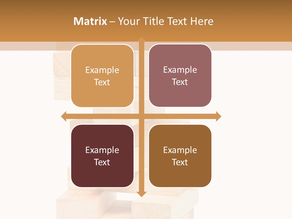 Daughter Caucasian Elderly PowerPoint Template