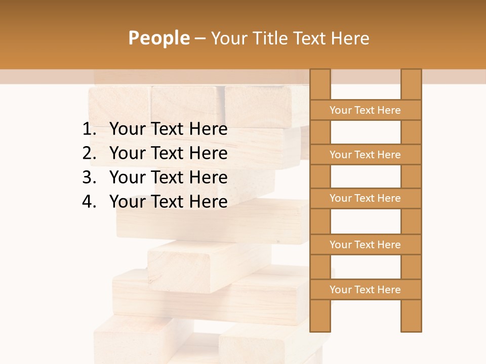 Daughter Caucasian Elderly PowerPoint Template