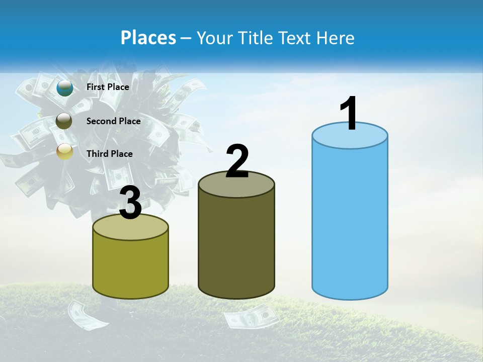 Senior Old Water PowerPoint Template