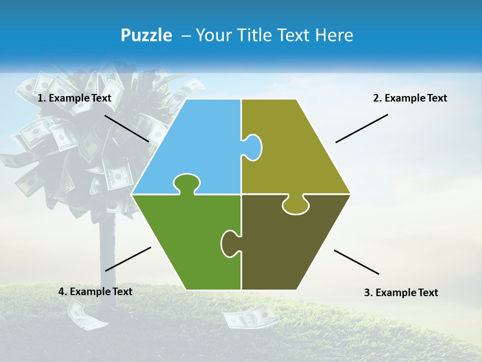 Senior Old Water PowerPoint Template