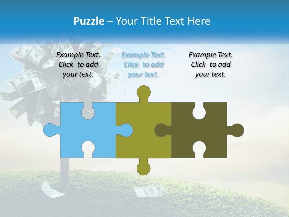 Senior Old Water PowerPoint Template