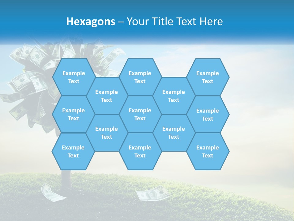 Senior Old Water PowerPoint Template